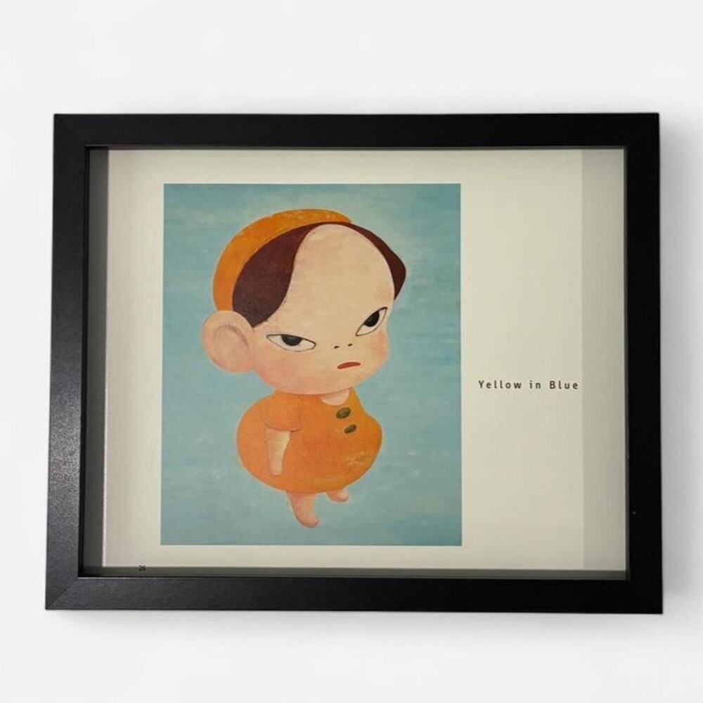 Nara Yoshitomo Nara contemporary art prints 8x10 " framed